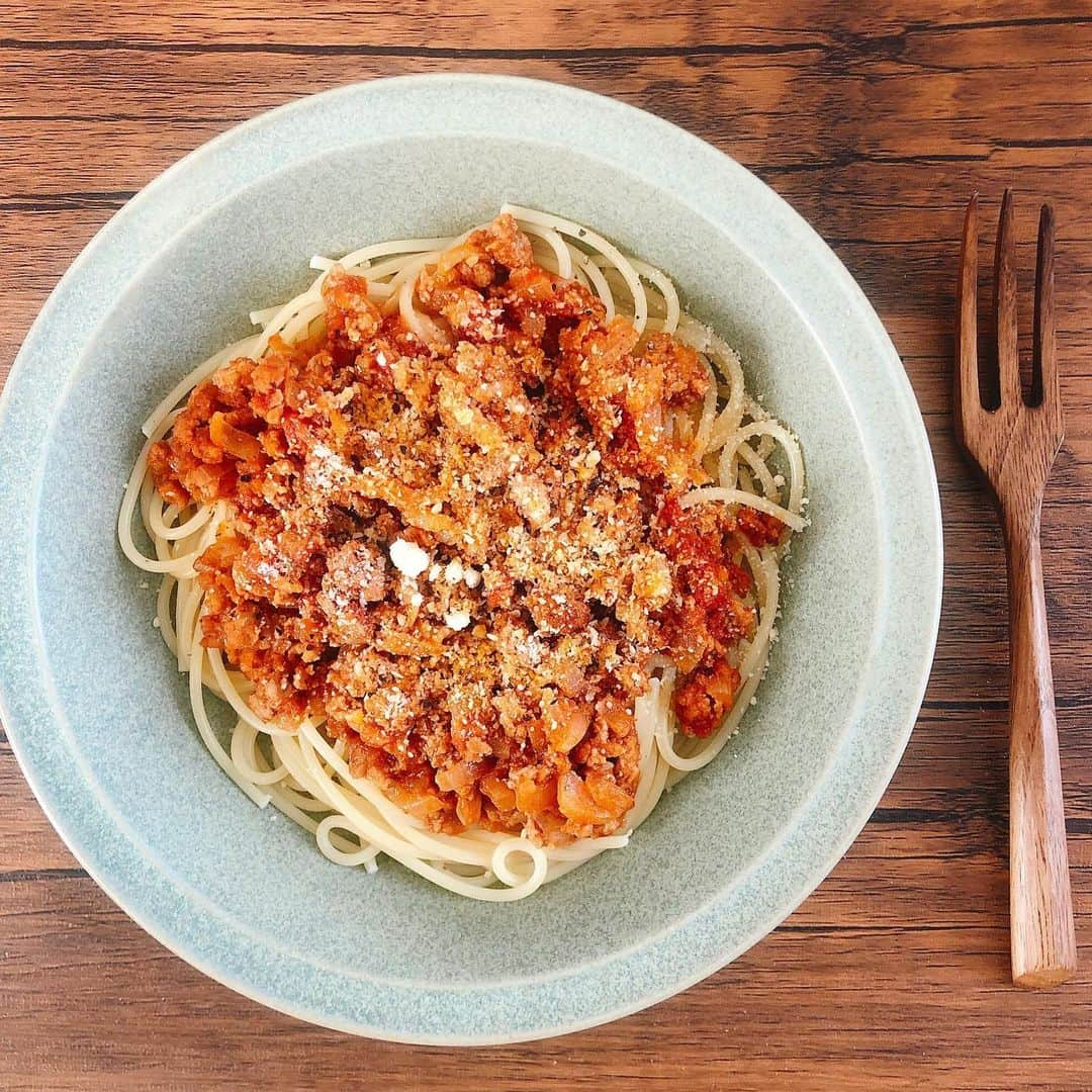 石川瑠利子さんのインスタグラム写真 - (石川瑠利子Instagram)「. . 前の日に作ったラザニアのお肉が残っていたので、次の日のランチのパスタにアレンジ🥳 あー美味しかった🍝💕 . . #food #cooking #foodie #pasta #るりごはん #パスタ」4月27日 20時04分 - ruriko_ishikawa