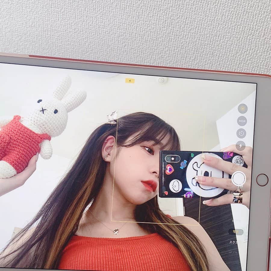のインスタグラム：「ミッフィーとおそろ🐰🧡🥕」