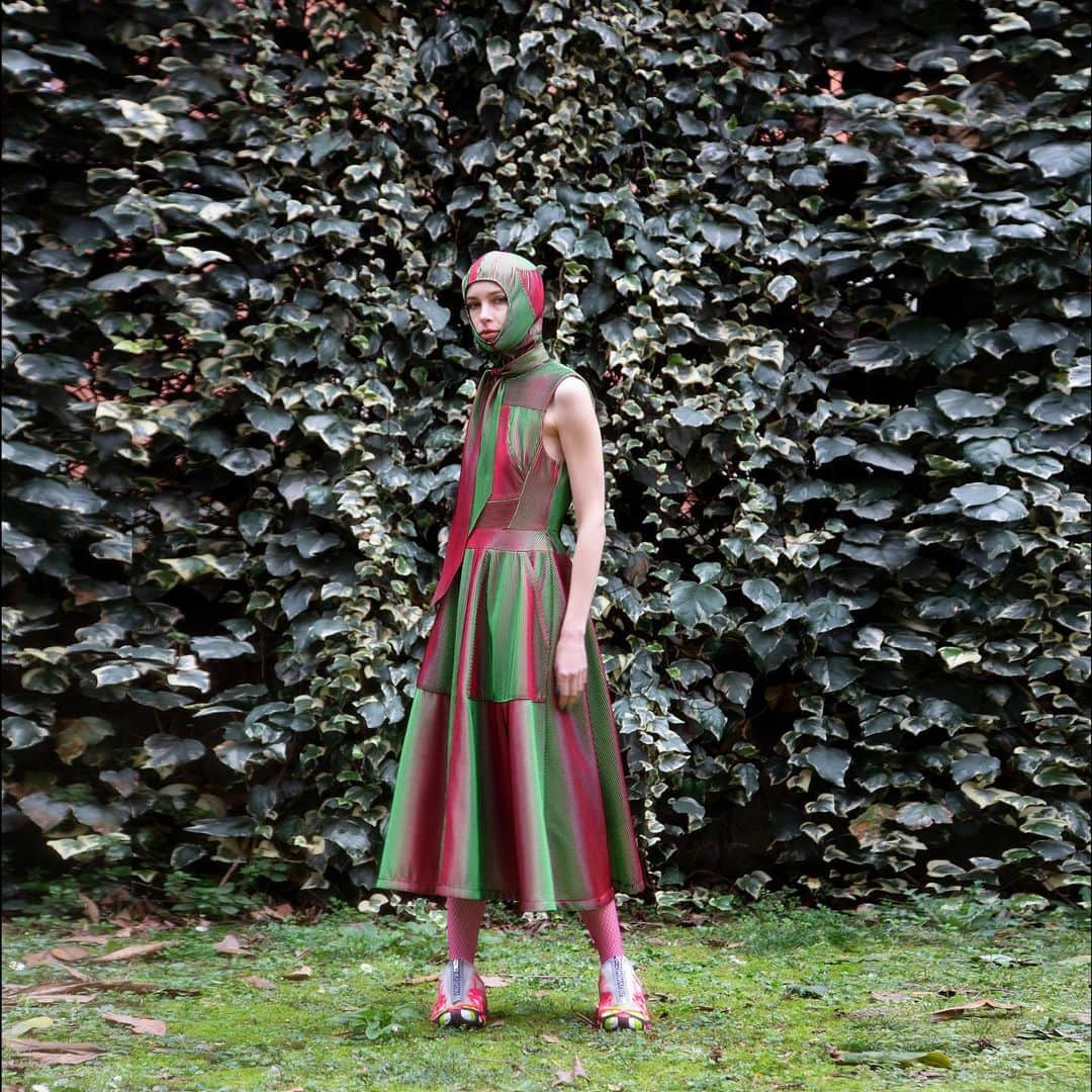 アツシナカシマのインスタグラム：「#atsushinakashima #アツシナカシマ #mfw #lookbook #fashion #art #ootd #outfits #mode」