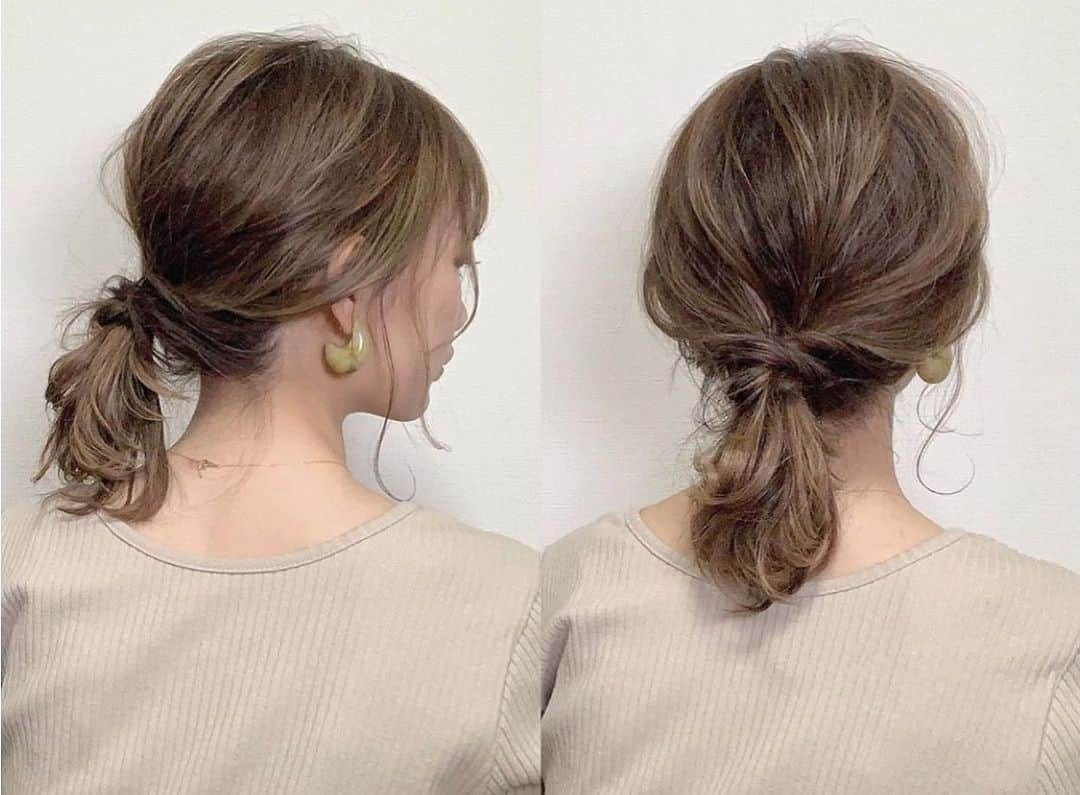 Locariのインスタグラム：「♡ おうち時間はどう過ごしてますか？ 時間がたっぷり取れる今だからこそ、ヘアアレンジのバリエーションを増やしてみてはいかがでしょうか？ ・ 記事タイトル おうち時間にマスターしよう♡ボブスタイルの簡単アレンジヘア８選 LOCARIでお楽しみください😊 @locari_jp ・ Photo by @___er_5m さん ・ #LOCARI #ロカリ #おうち時間 #ヘアアレンジ #ボブヘア #ボブのヘアアレンジ #外出を控えよう #ヘアアレンジの練習 #StayHome週間」