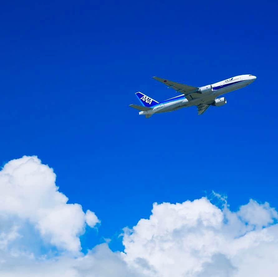 ANAさんのインスタグラム写真 - (ANAInstagram)「旅したあの日を思い出して✈️﻿ ﻿ #旅に出るその日まで  #GWはおうちで過ごそう #おうちでタビキブン #また一緒に旅しよう #みんなの想いを乗せて #元気いっぱい #思い出 #雲 #真っ白な雲 #空 #青空 #澄み切った空 #空旅 #飛行機 #飛行中 #フライト #ボーイング777 #ソラマニ_ヒコーキ  #trip #future #memory #remind #bluesky #clear sky #airplane #flight #b777 #anaairplane #stayhome #ana_jp﻿ ﻿ ANAの飛行機は「#ソラマニ_ヒコーキ 」をつけて投稿してね☺️インスタやANAの各メディアでご紹介していきます📷」4月27日 17時40分 - ana.japan