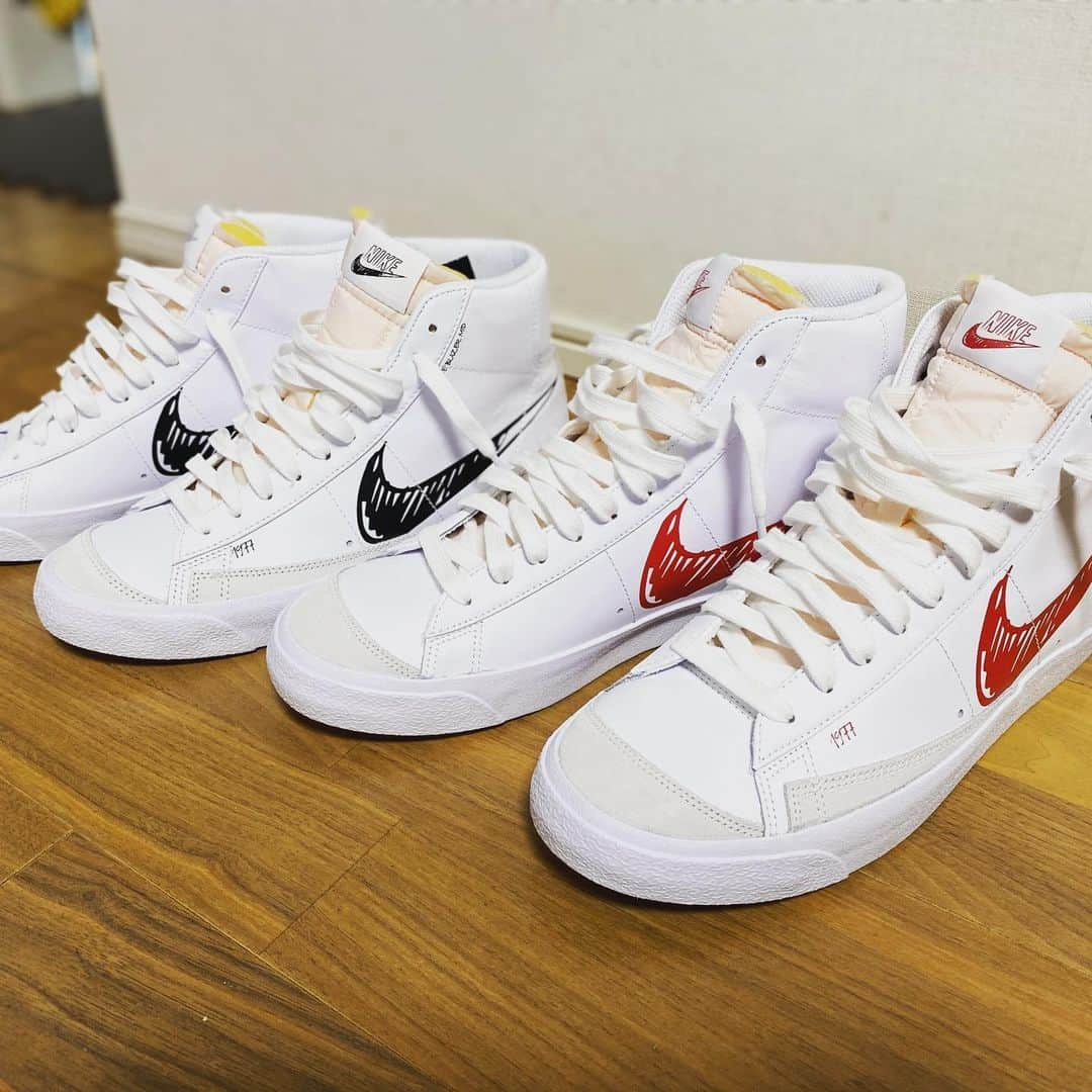 秋吉亮さんのインスタグラム写真 - (秋吉亮Instagram)「また買っちゃった🤪笑  #スニーカー #nike #ブレーザー #77 #スニーカー好き」4月27日 18時36分 - ryo.akiyoshi_14