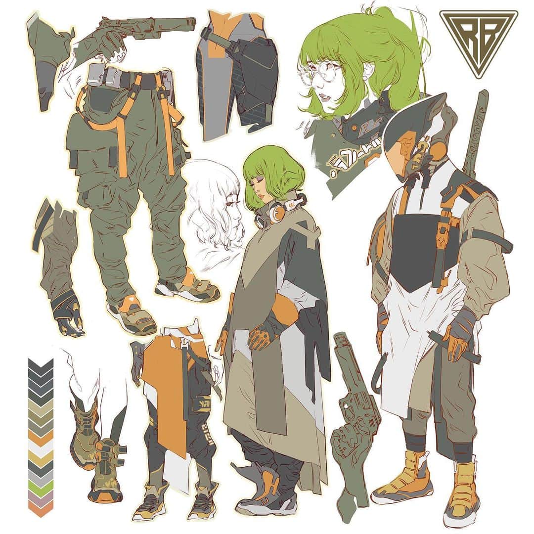 RB Silvaのインスタグラム：「Some more studies from last week.」