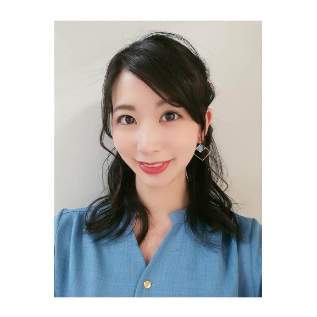 服部彩加さんのインスタグラム写真 - (服部彩加Instagram)「4月28日(火)21:00～ 朝日放送テレビ｢トリニクって何の肉!?｣に出演させて頂きます✨ 今回のテーマは、 ・海の変な生き物 ・そもそも何？ です。 私の好きな青色の💙洋服とイヤリングを身に付けて収録行ってきました～!! おうち時間是非ご覧下さい✨✨ #青 #blue #クイズ番組 #ABCテレビ」4月27日 22時30分 - saika_hattori0228