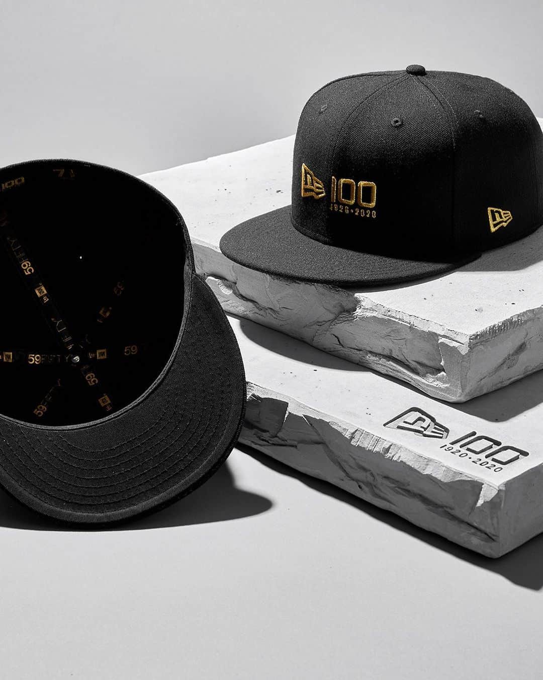 ニューエラ・キャップのインスタグラム：「100 years and back in stock. Shop the New Era 100th collection now at neweracap.com」