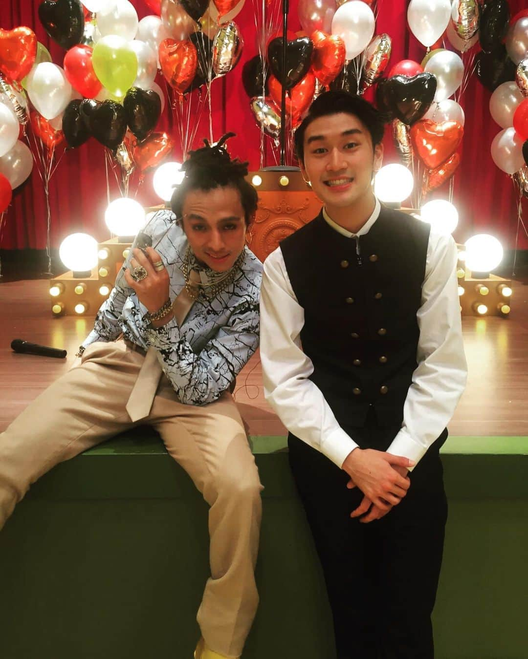 丞威さんのインスタグラム写真 - (丞威Instagram)「#東京ヴァンパイアホテル #TokyoVampireHotel #sionsono @mitsushimax  マイしーじゃー、マイブラザー」4月27日 23時45分 - joeytee_ybenormol