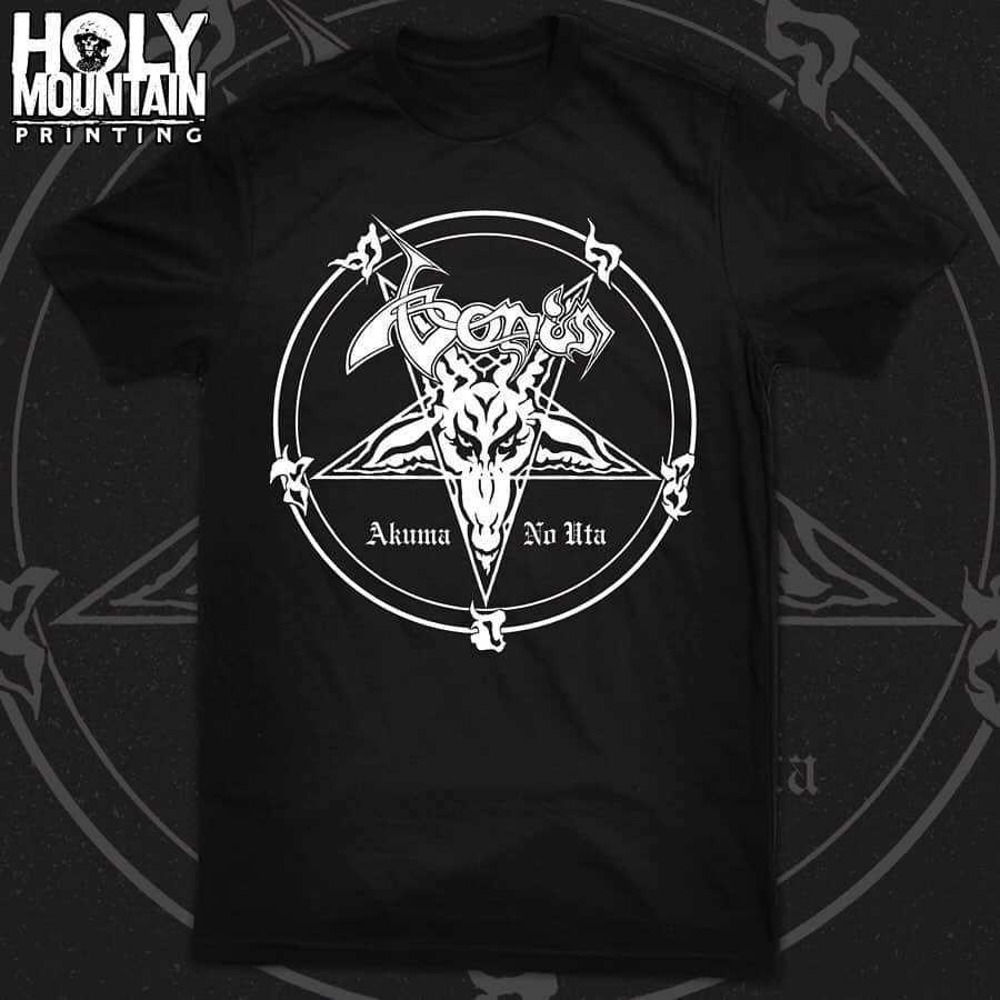 BORISさんのインスタグラム写真 - (BORISInstagram)「‪Just announced. Holy Mountain Printing has started ordering and selling "Akuma no Uta (VENOM version)" T-shirts and hoodies.  Check out their’s link in bio “Boris merch”. @holymountainprinting」4月28日 0時03分 - borisdronevil