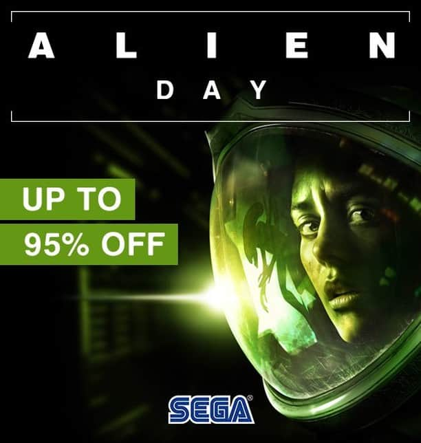 SEGAさんのインスタグラム写真 - (SEGAInstagram)「👽Last chance to facehug some discounts! The entire Alien collection is on sale on Steam, including Alien: Isolation up to 95% off! 👩‍🚀To celebrate, we’ve also uploaded free animated library art for Alien: Isolation! Head over to Steam to get your gift.」4月28日 0時05分 - sega