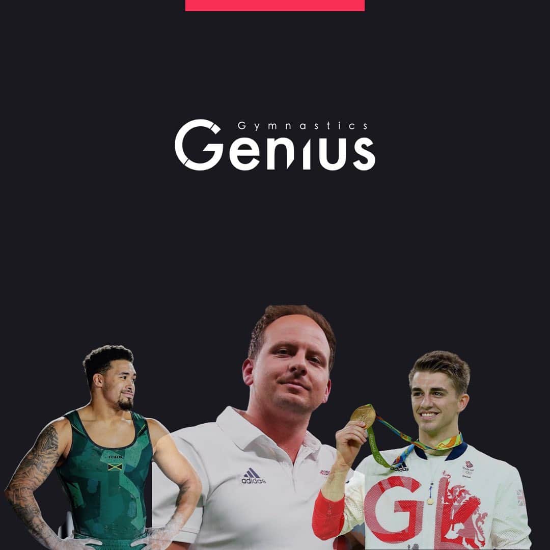 のインスタグラム：「‪Something that Im passionate about is helping the gymnastics community. Im so excited to announce our latest project @GymnasticGenius a video based coaching education platform coming soon. We can’t wait to share our knowledge and experience #GymnasticsGenius #MAG #WAG . #gymnastics #gymnasticsprogressions」