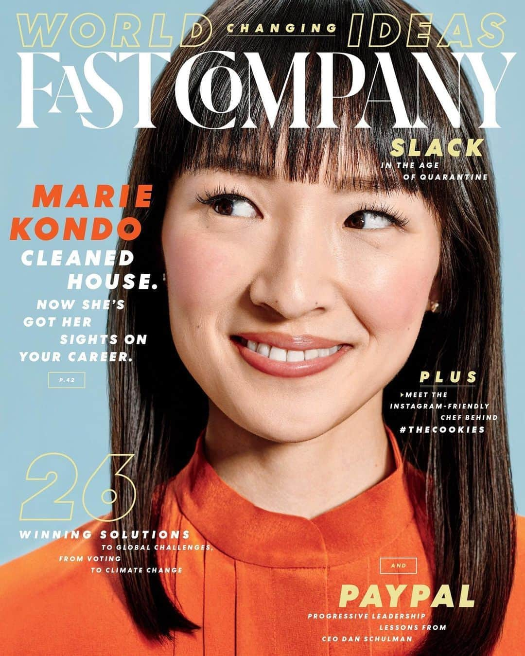 近藤麻理恵さんのインスタグラム写真 - (近藤麻理恵Instagram)「I never imagined that I’d be on the cover of a magazine like @fastcompany! Following your joy will take you places beyond your wildest dreams.✨ Thank you @fastcompany for sharing how my partner @takumi.kwhr and I built @konmari.co and how tidying is more than a trend – it’s a movement to choose joy! To read the full story, click the link in my profile. Photo by @cararobbins.」4月28日 2時09分 - mariekondo