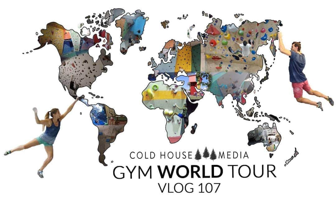シャーロット・デュリフのインスタグラム：「I'm challenging your countries knowledge 🤓  During our #AWorldLessTraveled, we hit enough (24!!!) gyms to make a @coldhousemedia video about it 🌏 I got inspired when making this vlog so check it out in my bio or on @epictvclimbing and let me know how many of the 12 countries you guessed! . Note 1: Tasmania is not a country as it's part of Australia, but it's still in the list. Note 2: This challenge is much harder than you think! . @mountainhardwear @petzl_official @eb_climbing @volxholds @luxov_connect」