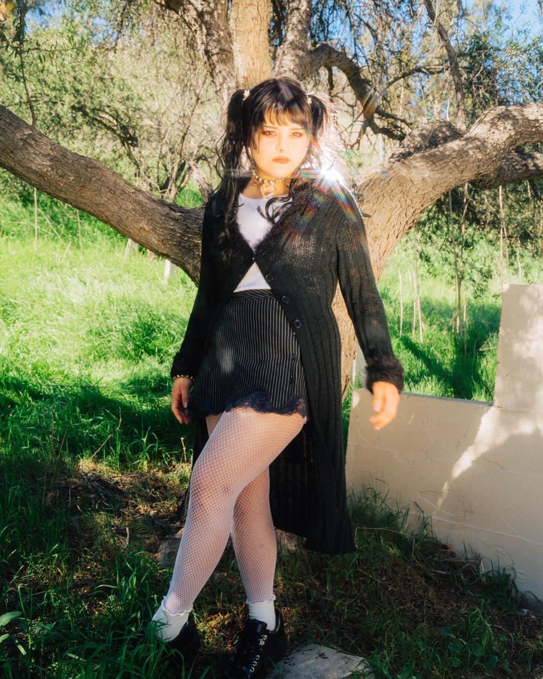 UNIFのインスタグラム：「·͙ ♥ ⁑ @myheartswet ♡̩̥̩ ⁑ · Ꭻam Cardigan + ℬecca Skirt [ restocked ] ·」