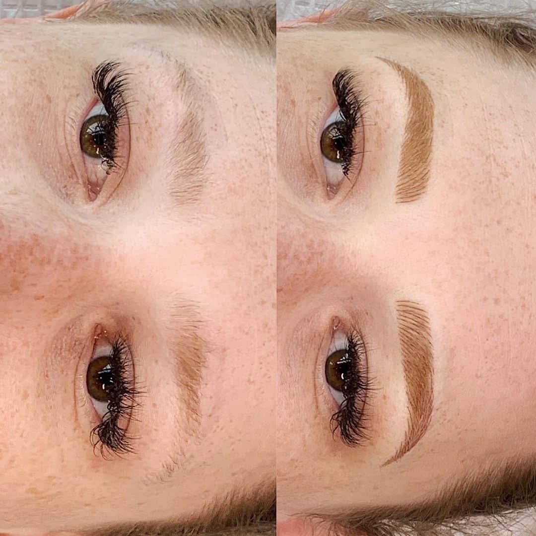Haley Wightさんのインスタグラム写真 - (Haley WightInstagram)「Wishing I could get back to the studio and start doing some brows again 😫 . . Interested in getting Microblading by me? You can still book with me right now for June! Just call the studio at (971)337-5401 or visit our website at studiomeraki.net 😊 . . #microblading #cosmetictattoo #brows #eyebrows #portland #oregon #microbladedeyebrows #microbladed #meraki #ombrebrows #microblade #portlandmicroblade #portlandmicroblading #oregonmicroblade #oregonmicroblading」4月28日 3時26分 - cosmobyhaley