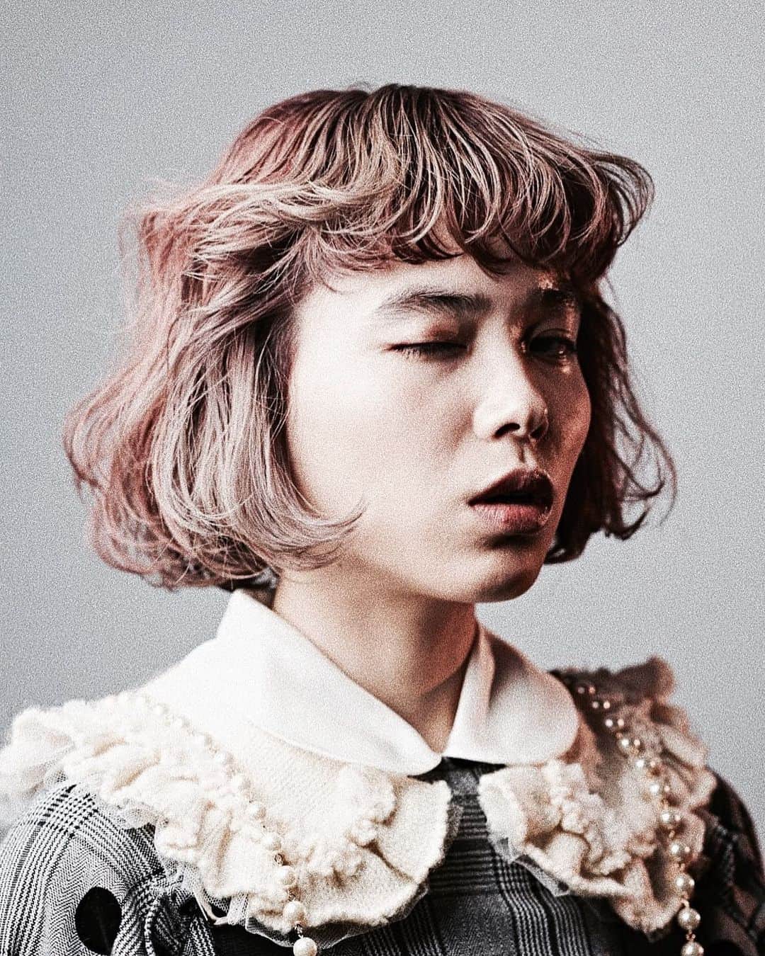 野口和弘のインスタグラム：「今日はオンラインでインタビューのお仕事です。 . hair @cieca.noguchi」
