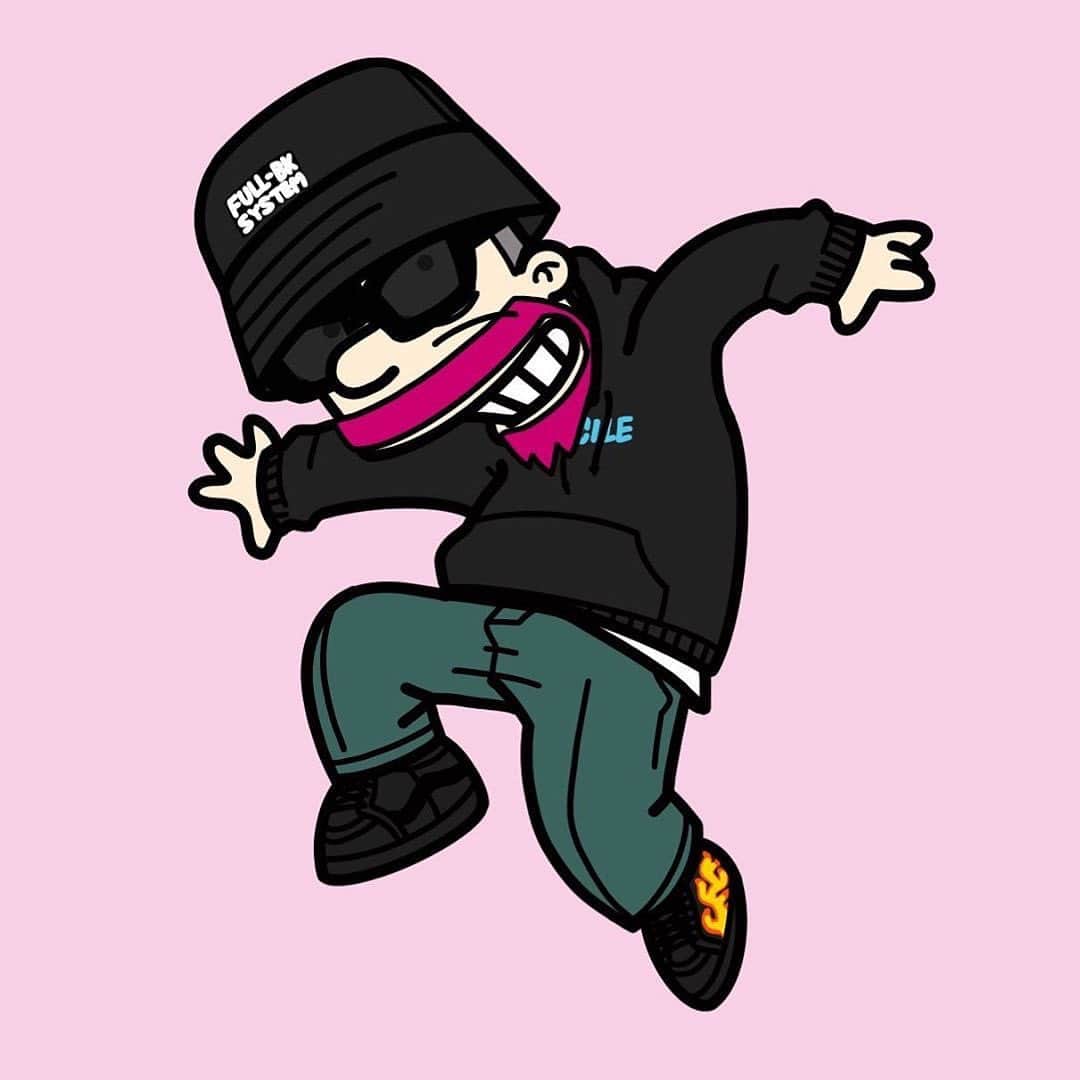 DJ DARUMAのインスタグラム：「🙏🏻❤️ @skinnyboiworks」
