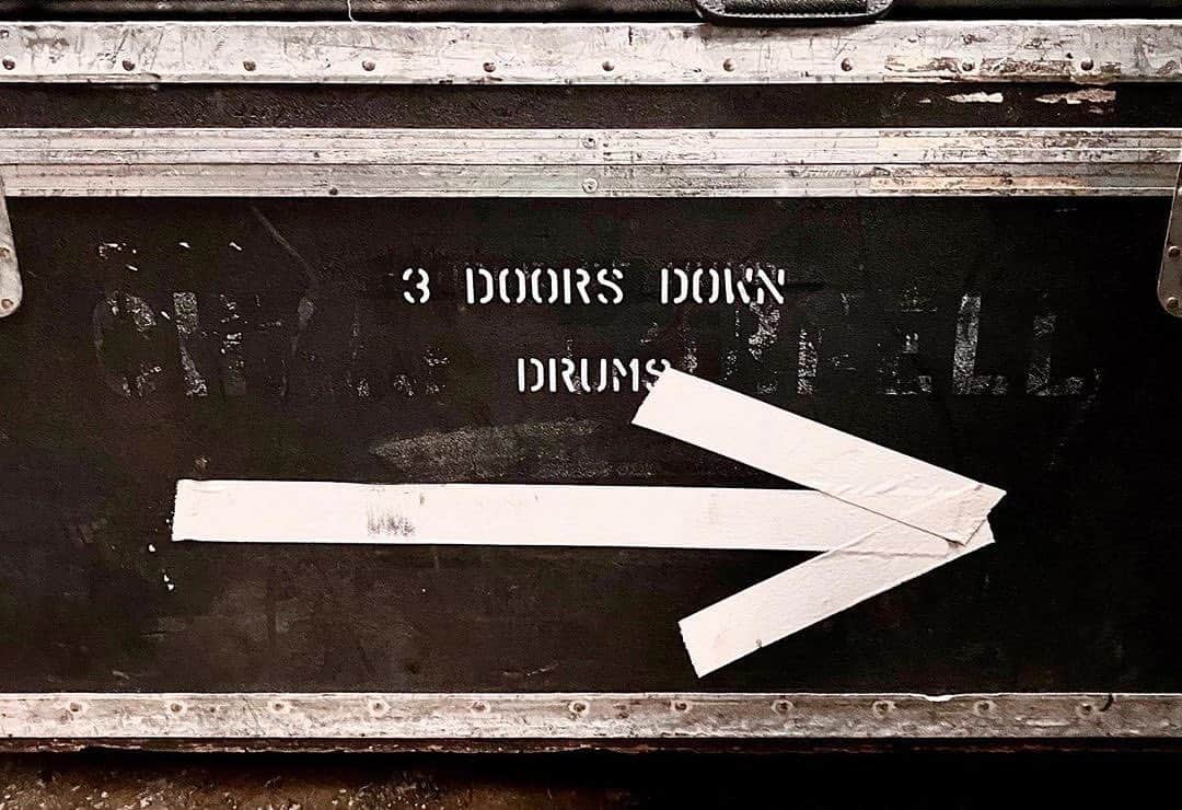 3 Doors Downのインスタグラム：「“I was going through my gear and came across this one. You can still see it! #chriscornell” - @greg3doorsdown_」