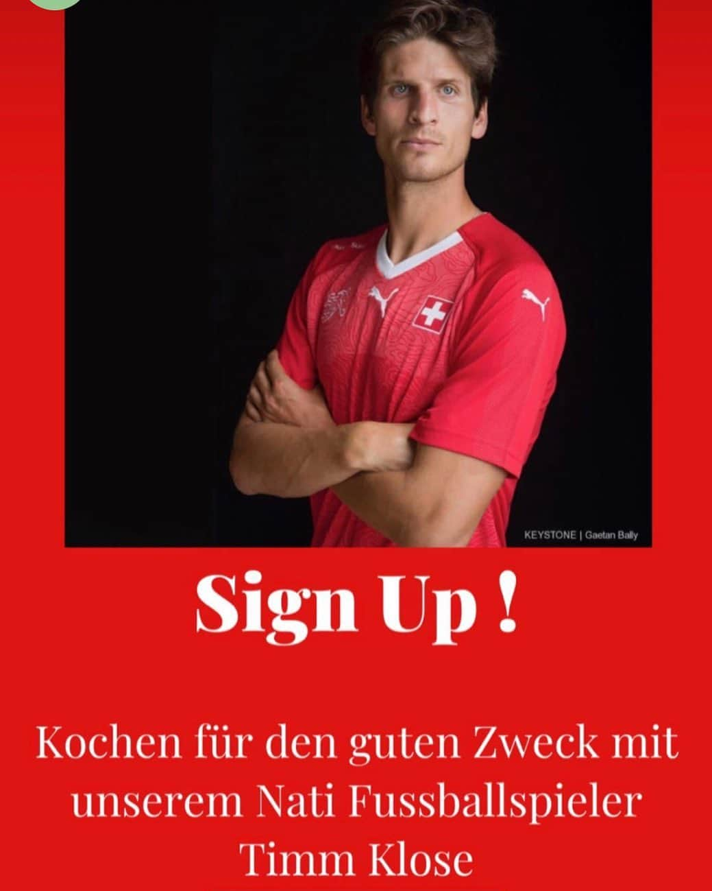 ティム・クローゼのインスタグラム：「Want to cook for your family, friends or whoever you’re in quarantine with?? No problem... https://www.socialkitchen.ch/event-details/cooking-with-timm-klose-professional-footballer-at-norwich-city-fc-swiss-national-player-session-in-eng-ger  I’ll donate all the money we make to a local restaurant back home (Restaurant Albarosa). Please join me and help! Thank you so much!  Start: Tomorrow 6pm (UK Time), 7pm (Time back home)!!」