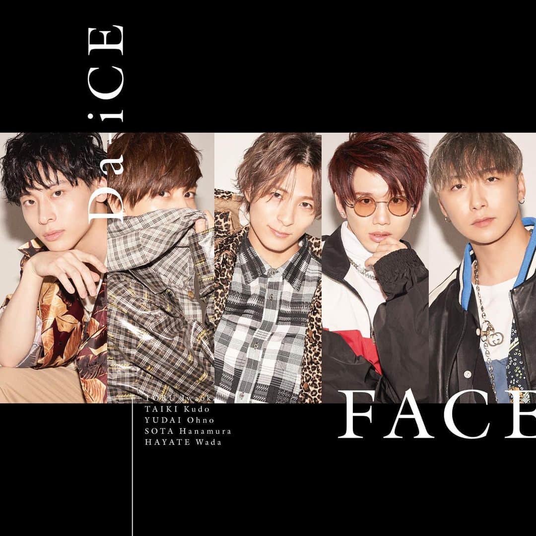 工藤大輝のインスタグラム：「New album "FACE" Out now.」