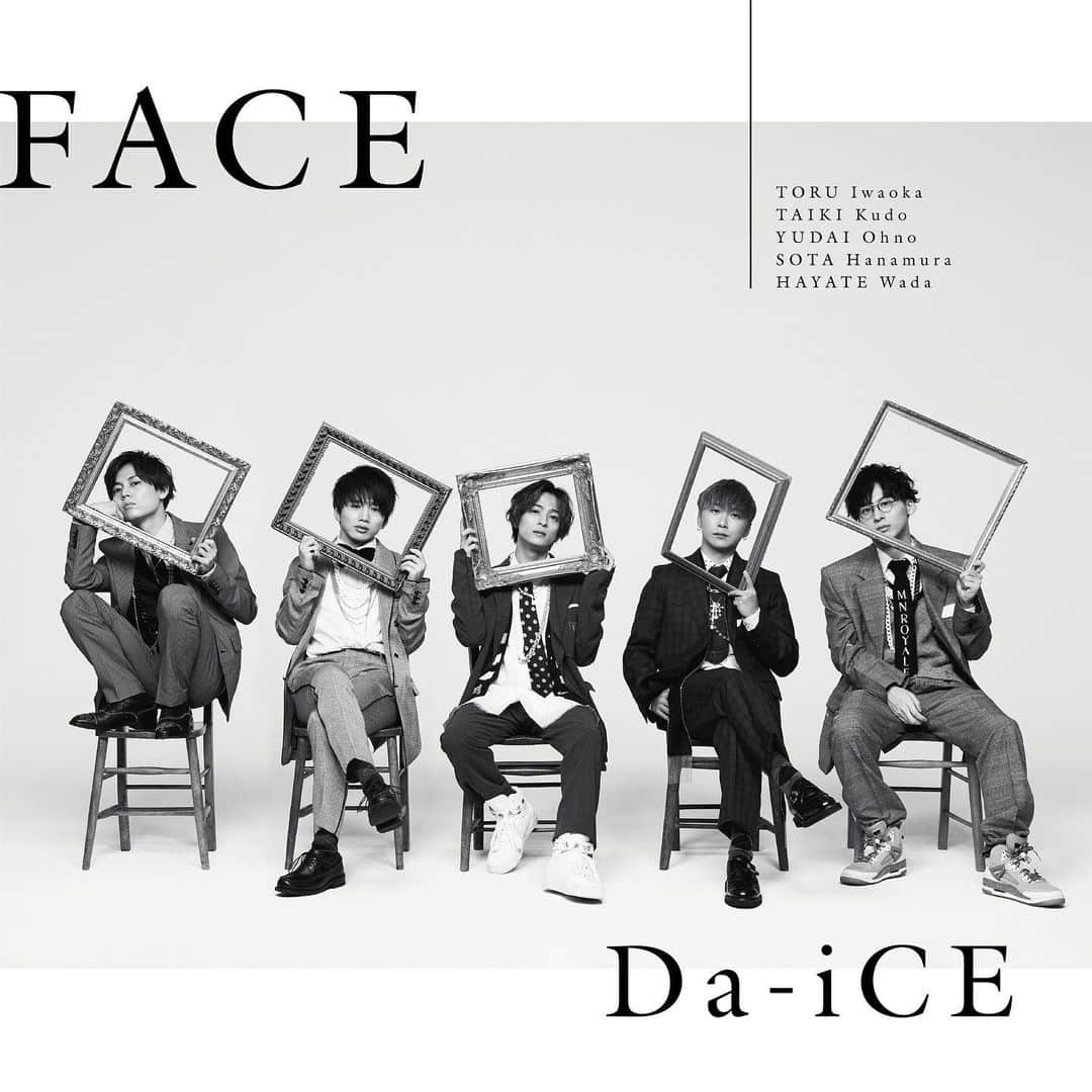 Da-iCEさんのインスタグラム写真 - (Da-iCEInstagram)「【new release!!】 Da-iCE 5th Album"FACE" * #Da_iCE #FACE #04292020 * * @da_ice_taiki  @da_ice_toru_iwaoka  @da_ice_udai  @da_ice_sotahanamura  @da_ice_hayate_wada」4月29日 0時57分 - da_ice_staff