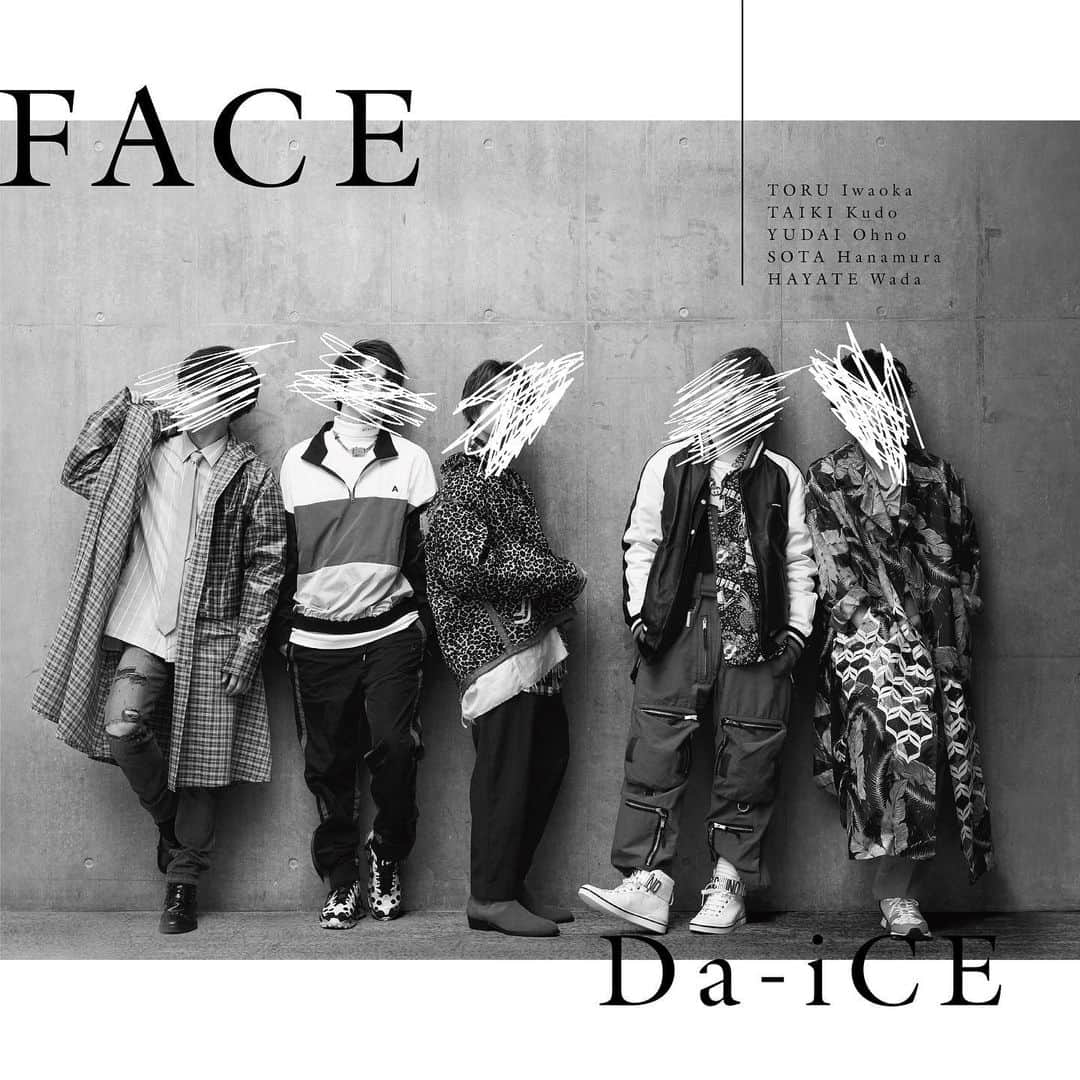 Da-iCEさんのインスタグラム写真 - (Da-iCEInstagram)「【new release!!】 Da-iCE 5th Album"FACE" * #Da_iCE #FACE #04292020 * * @da_ice_taiki  @da_ice_toru_iwaoka  @da_ice_udai  @da_ice_sotahanamura  @da_ice_hayate_wada」4月29日 0時58分 - da_ice_staff