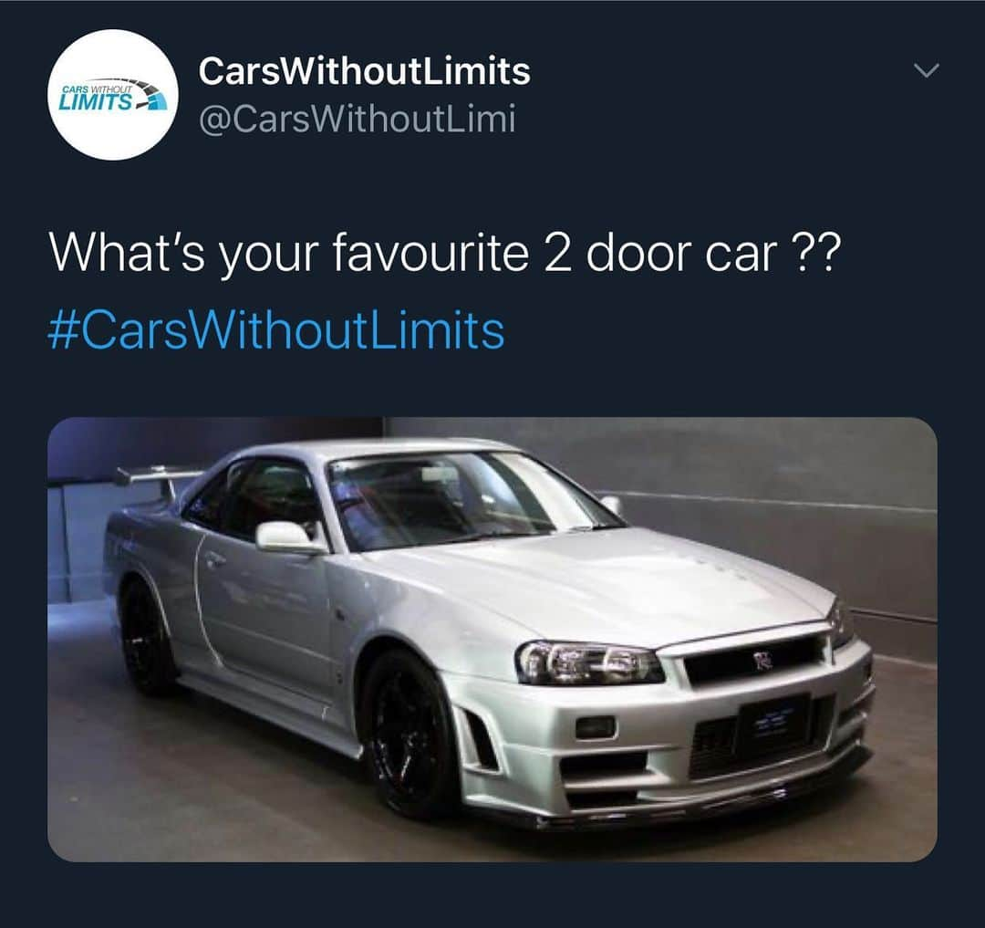 CarsWithoutLimitsさんのインスタグラム写真 - (CarsWithoutLimitsInstagram)「I Need The R34 GTR Z-Tune #carswithoutlimits」4月29日 1時05分 - carswithoutlimits