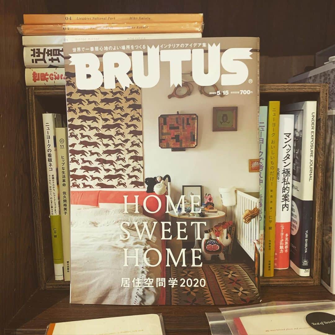 西田善太さんのインスタグラム写真 - (西田善太Instagram)「【居住空間学2020★5月1日発売】早刷りです。居住空間学最新シリーズのテーマは、HOME SWEET HOME。家をいちばんにするために。 #BRUTUS #居住空間学 #インテリアデザイン」4月29日 1時05分 - zentanishida