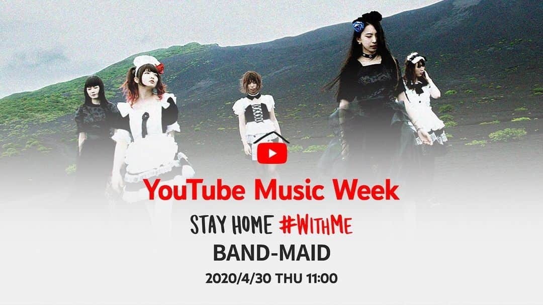 BAND-MAIDさんのインスタグラム写真 - (BAND-MAIDInstagram)「https://youtu.be/CY0H6bnLeZw」4月28日 16時10分 - bandmaid.jp