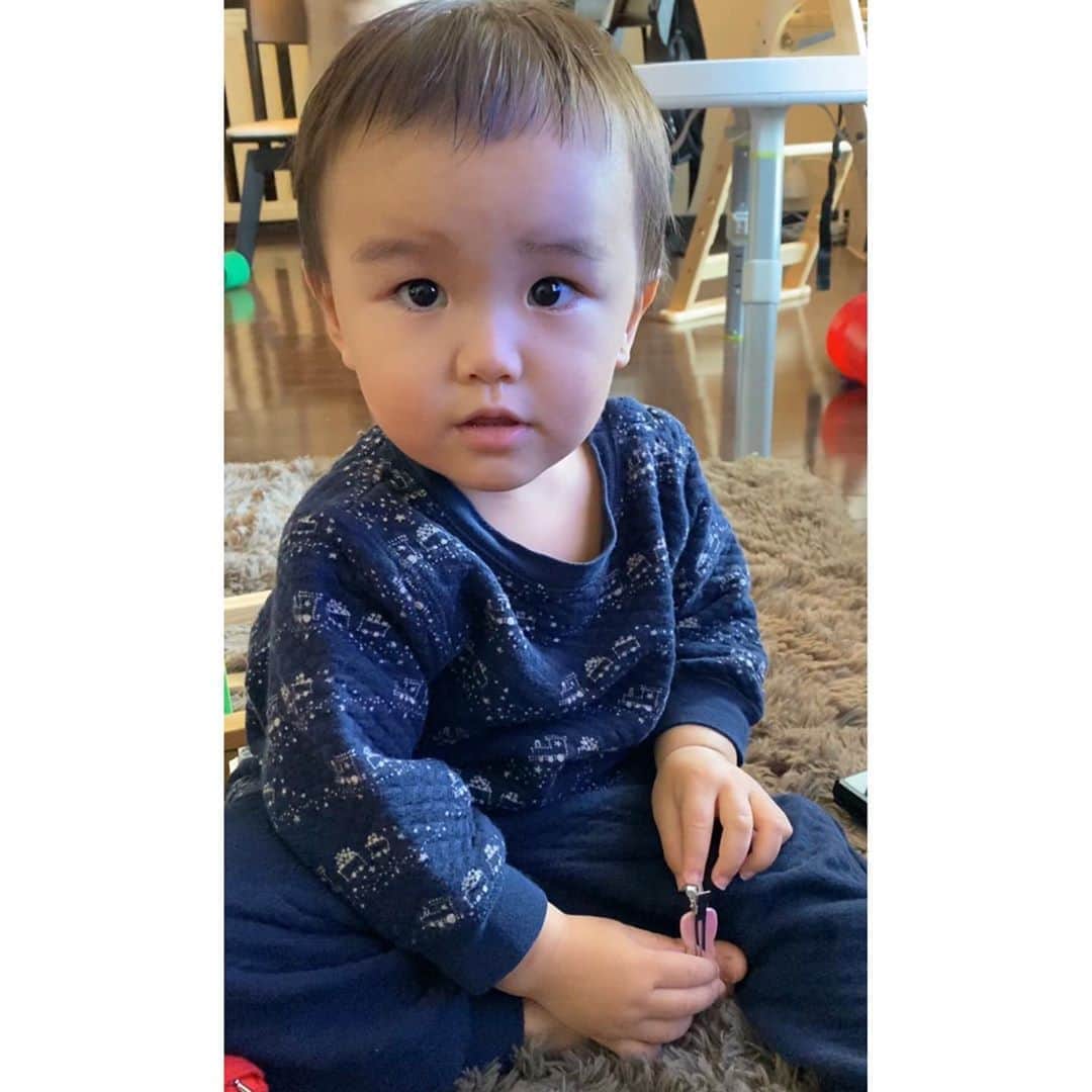 宇都直輝のインスタグラム：「ヘアカット。笑笑」