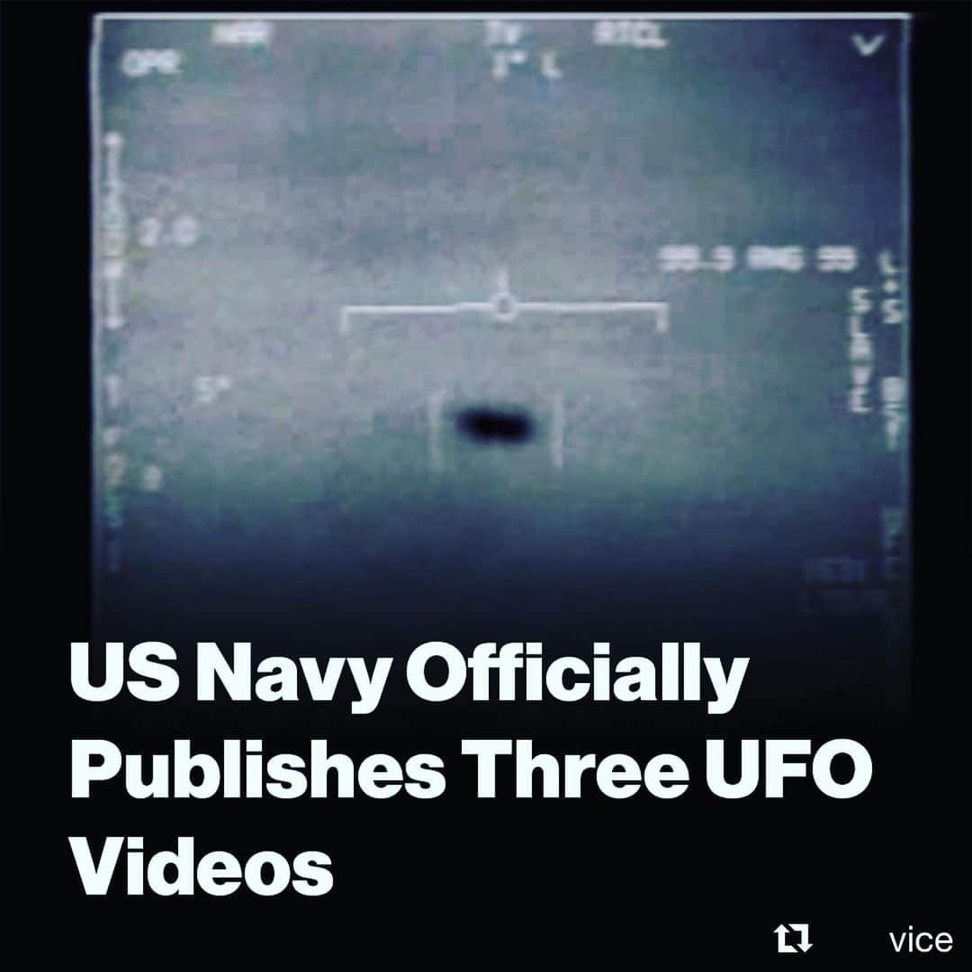 ミシェル・ロドリゲスのインスタグラム：「#Repost @vice with @get_repost ・・・ 👽 The three most famous UFO videos of all time have just been officially published by the US Navy. ⁠ ⁠ If you’re even remotely interested in UFOs, you’ve probably seen them all many times; the three videos were obtained and published in 2017 and 2018 by To the Stars Academy, former Blink-182 singer Tom DeLonge’s UFO research group.⁠ ⁠ What does it mean? Well, for starters, these videos are evidence that military airmen have seen UFOs, and that the Pentagon has researched what they are. 👽 ⁠ ⁠ Link in bio. 📸: US Navy」