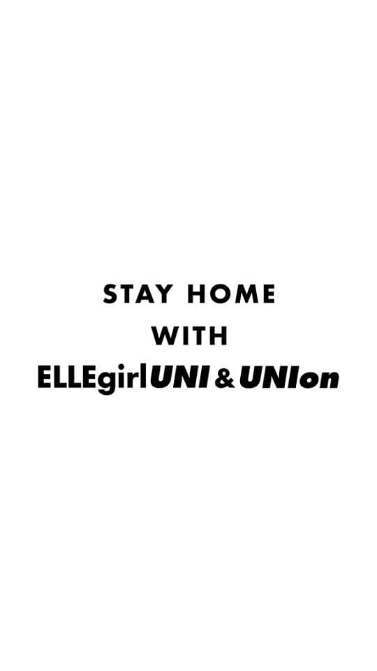 RINAのインスタグラム：「Stay home. おうちで過ごそう😌🍃 . ELLEgirlの子たちのお家の過ごし方！ 自粛中だからこそできる事をみつけてみよー！！ . . みんなはお家でなにして過ごしていますか？？🌟」