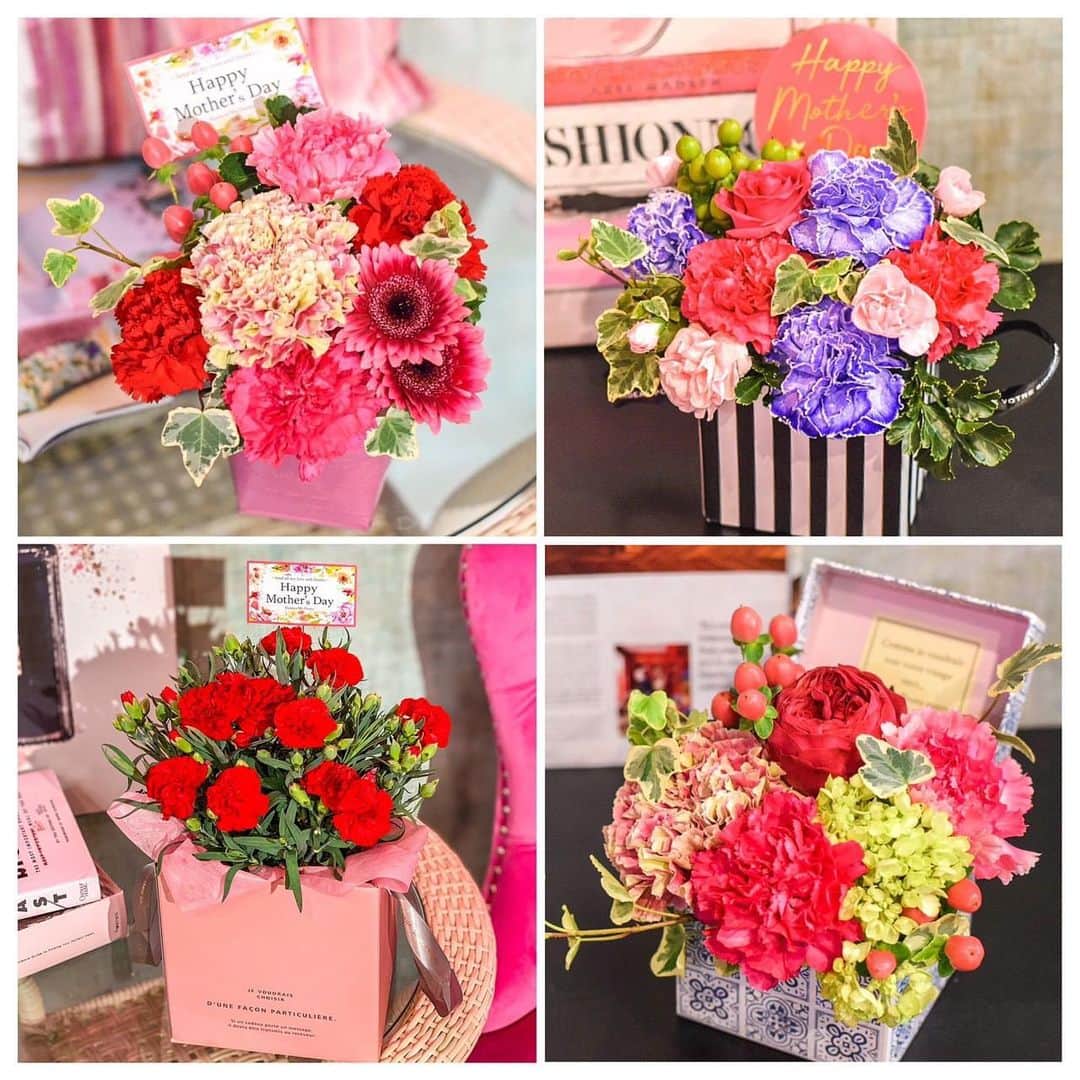 モモコさんのインスタグラム写真 モモコinstagram 親友のはるちゃん 大阪の天下茶屋で花屋さん 華屋 をしてます はるちゃんは写真右 左はエミズキッチンのえみちゃん こんなときですが こんな時こそ はるちゃんのお花屋さんで 母の日のお花 いかがですか