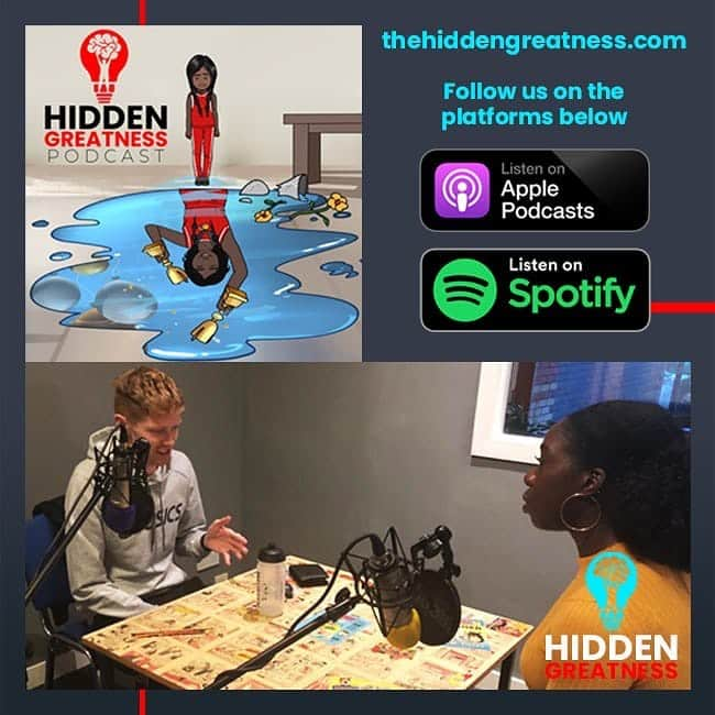 アニカ・オヌオラのインスタグラム：「Episode 2 of @thehiddengreatness is out now and this week we are joined by @tombosworth.  He shares how he’s become an ambassador for sportsmen and women who want to ‘come out’, the impact of his performance in London 2017 and a slight panic to keep his engagement ring safe at the Rio Olympics. All that and more. Download, rate, subscribe and 🗣🗣🗣TELL. YOUR. PEOPLE! Follow @thehiddengreatness for all updates! • • • #podcast #hiddengreatness #newpodcast #trackandfield #motivation #greatness #sportstars #resilience #overcoming #running #lockdown #socialdistancing #athletics #teamgb #womenwhopodcast #podcaster #podcastinglife」