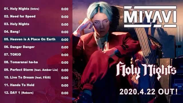 雅-MIYAVI-のインスタグラム