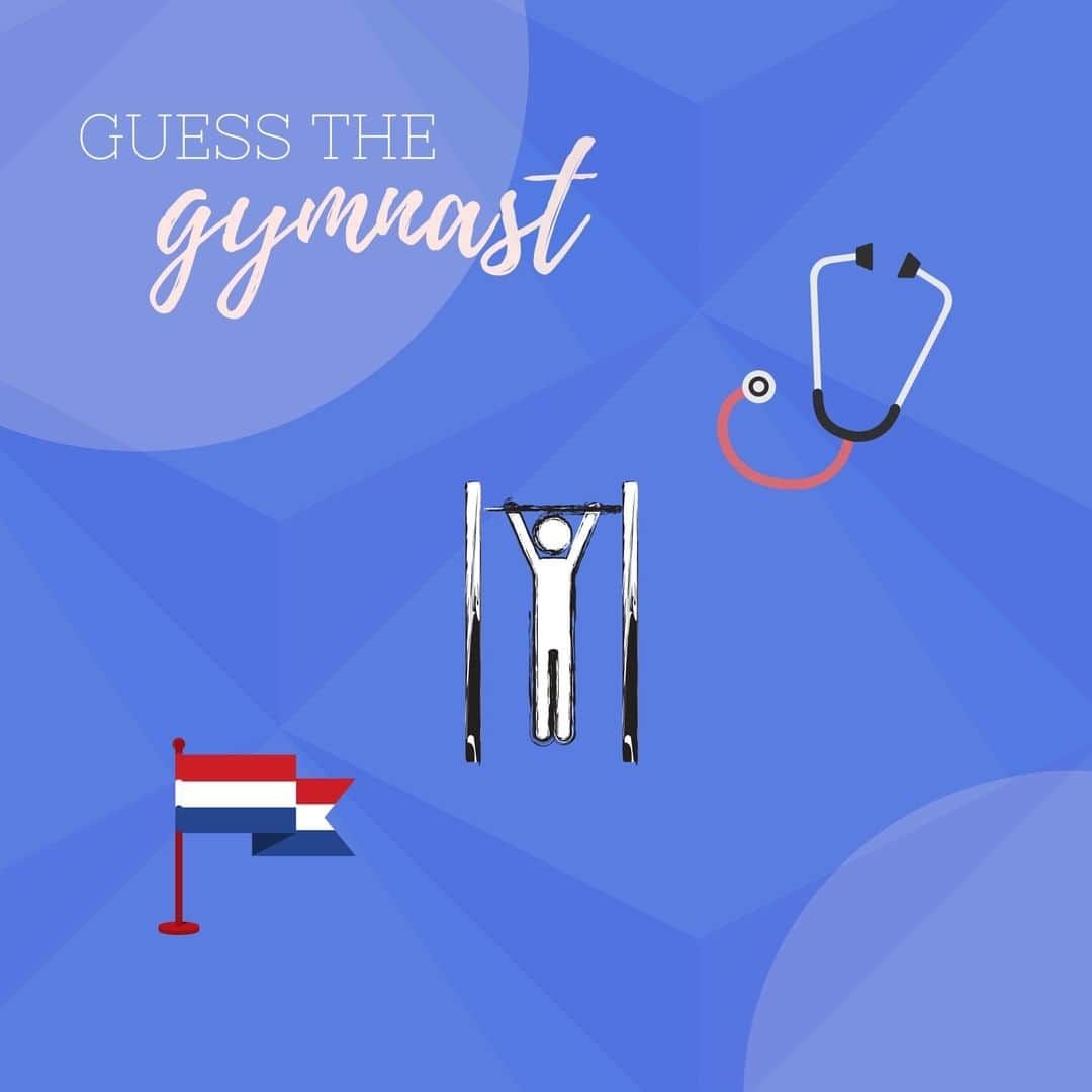 のインスタグラム：「GUESS THE GYMNASTS - here’s another one for you. Which gymnast is it that I’m talking about. Tag who you think might know #GuessTheGymnast」