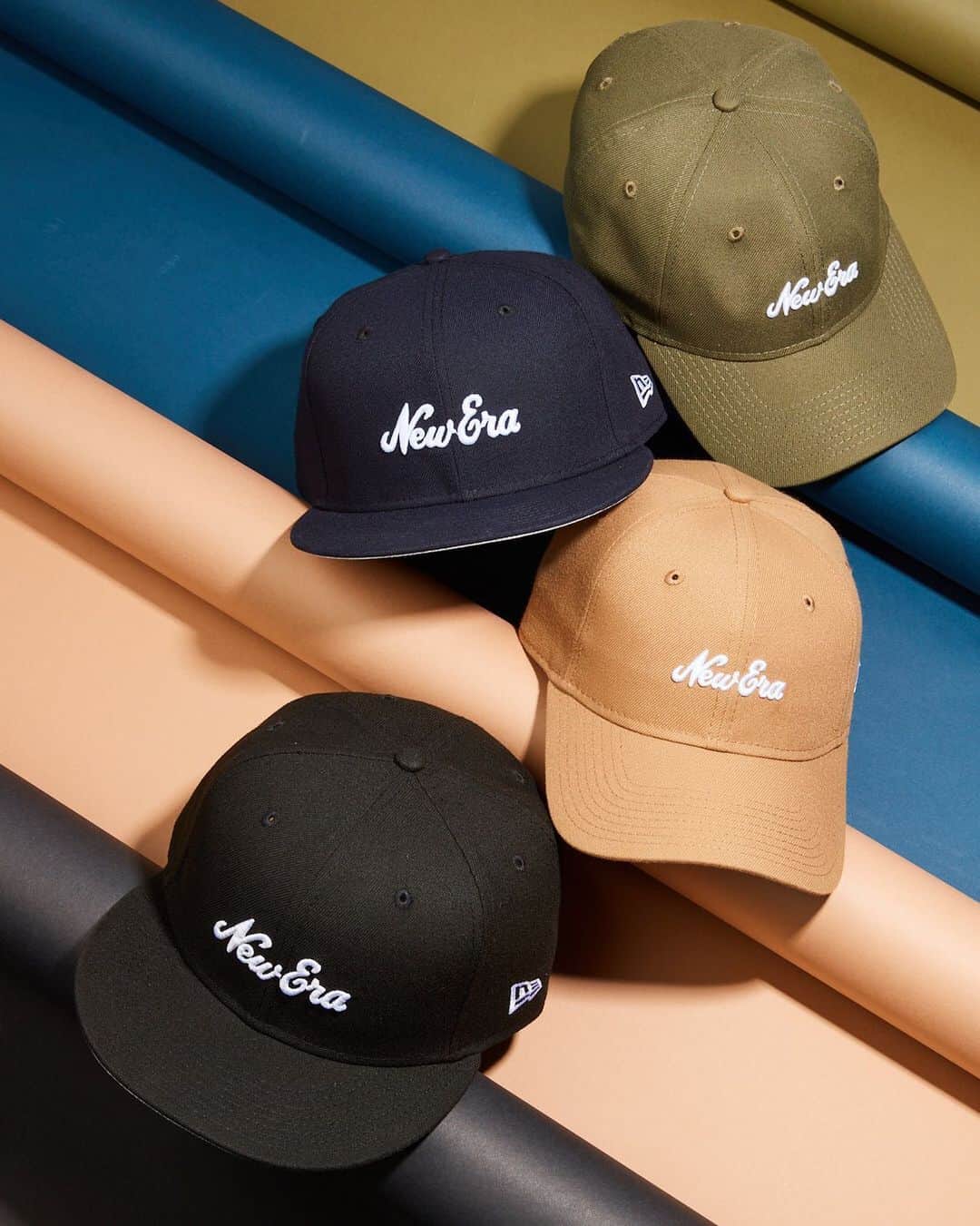 ニューエラ・キャップのインスタグラム：「The New Era Script collection available now for a limited time, get the look at neweracap.com . Link in bio」