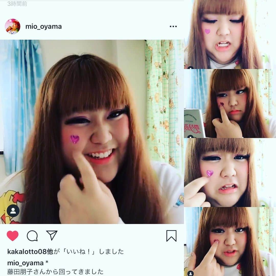 藤田朋子のインスタグラム