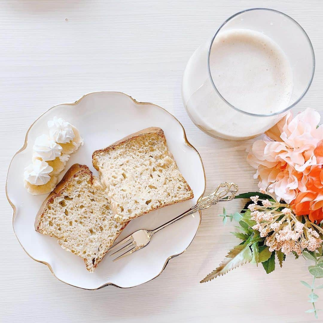 飯野雅さんのインスタグラム写真 - (飯野雅Instagram)「おうちで作った❤️ #食パンアレンジ #食パン #おうち時間 #おうちごはん #おうちカフェ #スコーン #バナナケーキ #チーズケーキ #ラズベリーチーズケーキ」4月28日 23時27分 - biichan_