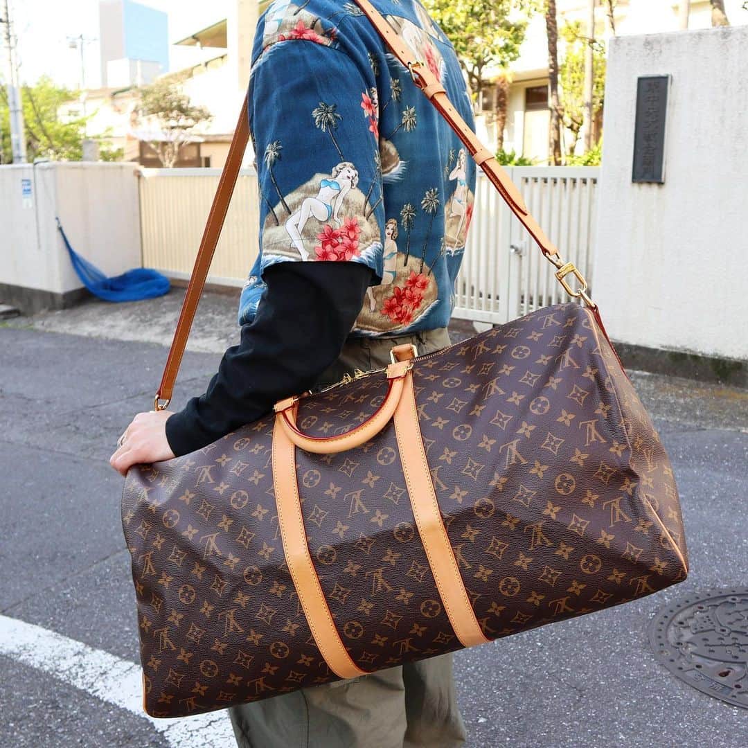 Vintage Brand Boutique AMOREさんのインスタグラム写真 - (Vintage Brand Boutique AMOREInstagram)「Louis Vuitton Keepall Bandouliere 55.  On website search for AO06705  #amoretokyo #amorevintage #amoregentleman」4月29日 12時14分 - amore_tokyo