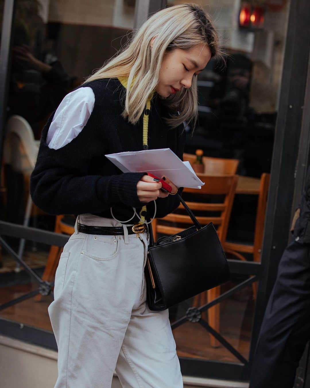 가로수길 , Seoulのインスタグラム：「PFW @kenzo 🔥🔥 Side Side Side 😊」