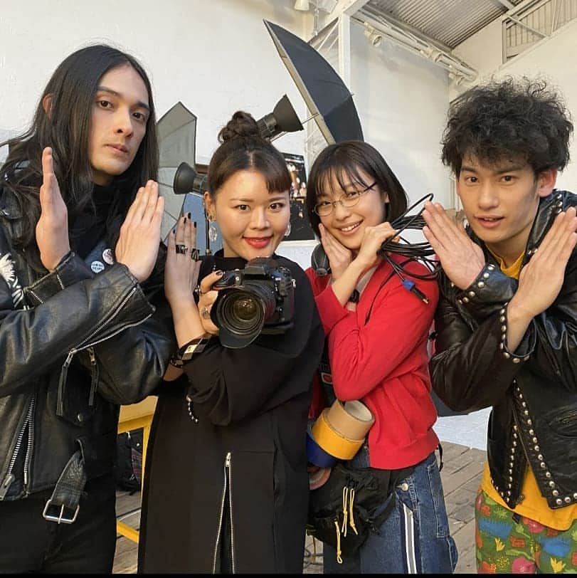 川面千晶のインスタグラム：「「正しいロックバンドの作り方」 ・ 第二話、ユリコック‼ ・ 楽しかった〜 ・ せっかくなので思い出写真アップします😆  #正しいロックバンドの作り方」