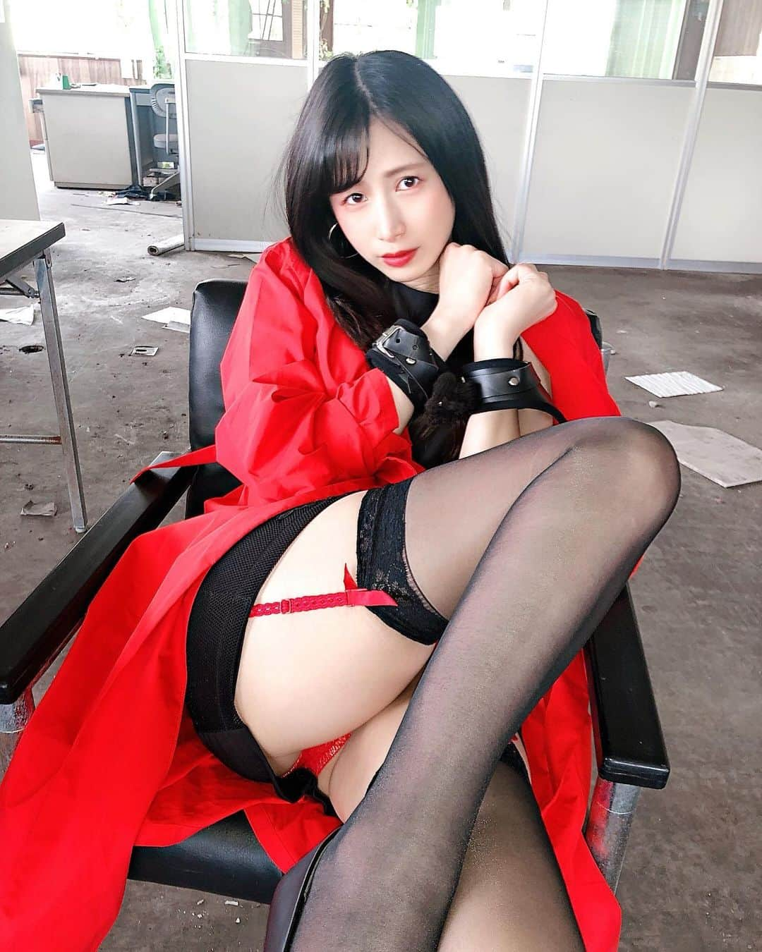 中条カノンのインスタグラム：「.﻿ .﻿ ❤️ ﻿ ﻿ #cosplaysexy #japanesegirl #japanesemodel #japaneseidol #cosplaygirl  #cosplayer #followｍe #谷間 #photography #女子高生  #制服诱惑  #性感內衣 #フォロワー増やしたい  #フォロワー募集中 #팔로우  #맞팔 #소통 #맞팔해요 #소통해요 #셀카 #셀피 #셀스타그램 #性感 #自拍 #메이크 #美脚 #fashion #裏垢女子 #下着」