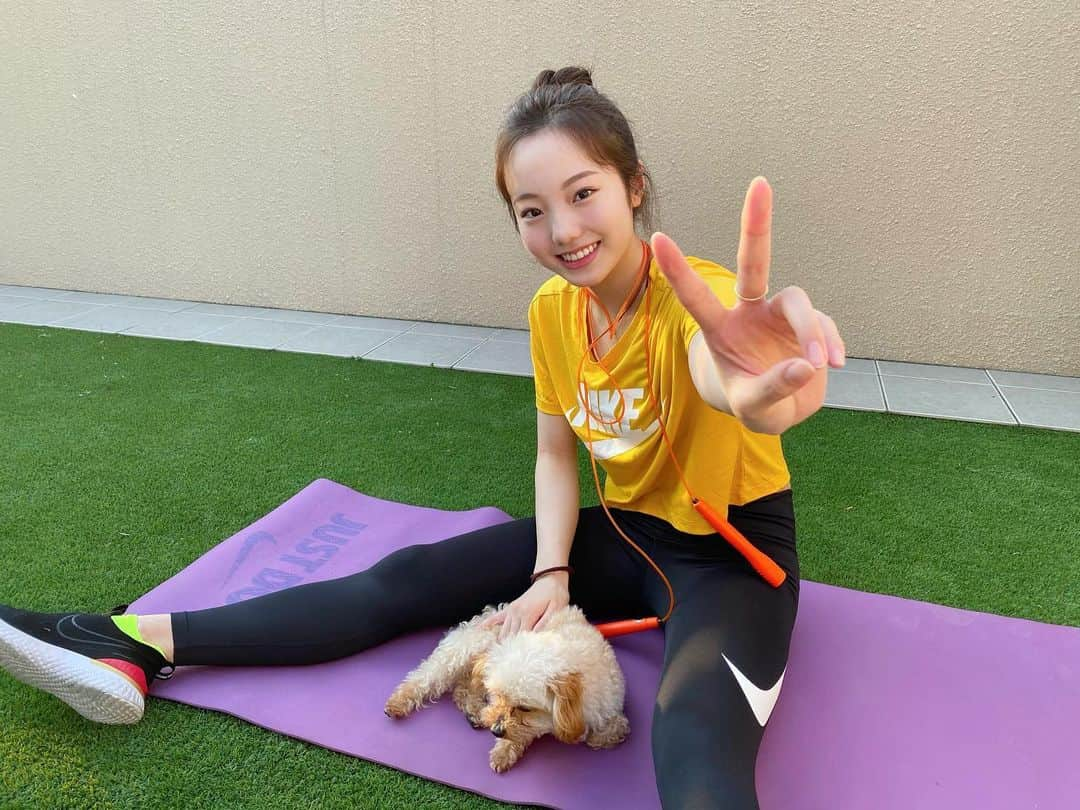 本田真凜さんのインスタグラム写真 - (本田真凜Instagram)「🏠🐶」4月29日 20時56分 - marin_honda