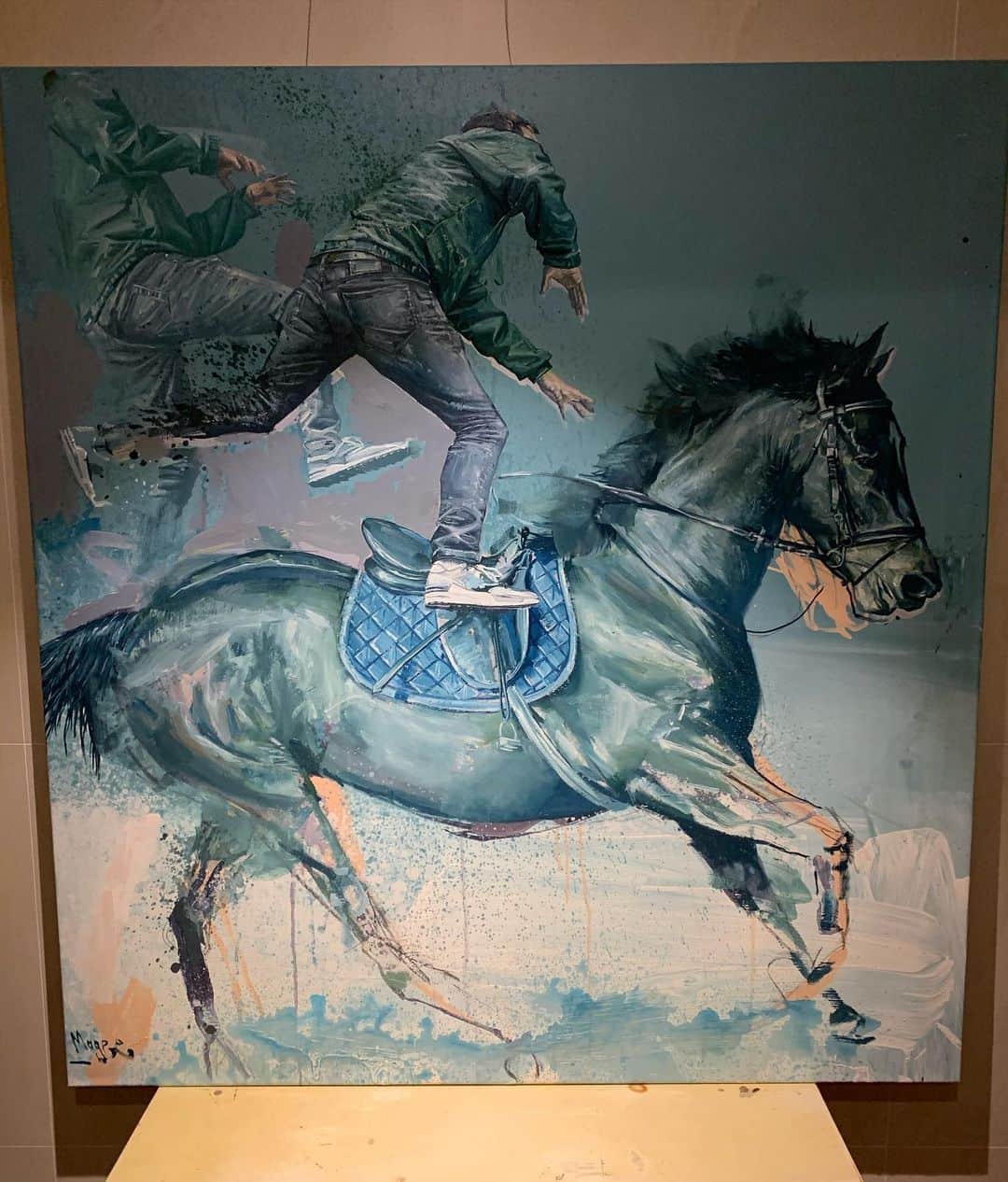 サム・ハミントンのインスタグラム：「Finally got another one!  @fintan_magee does amazing work!  드디어 하나도 생겼네! 진짜 좋아하는 작가네」