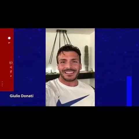 ジュリオ・ドナーティのインスタグラム：「Domani, giovedì 30 aprile dalle ore 20:00 su @skysport ci sarà la rivincita! Stay United!! 🎮⚽️ #unitedperlitalia #stayunited #playstation #maker #twitch」