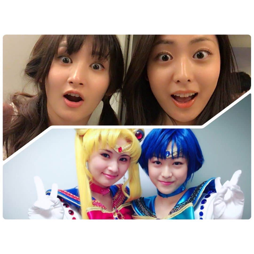 松浦雅のインスタグラム：「聡美とコラボ insta liveします💗💙 . 5月4日 20:00〜 . 聡美ムーン・雅マーキュリーの セラミュ未練たらたらコンビでお届け。笑 はじめてのことなので、 電波とかで色々とトラブルあるかもですが どうかご了承ください🙇🏻‍♀️ もし、当日二人で話して欲しい内容など ライブのコメントには書ききれない程のメッセージがある方は DMに送っていただければ、紹介できるかもしれません😚 ぜひ、そちらもどうぞ！  おたのしみにー💗  #美少女戦士セーラームーン #セラミュ #セラミュー  #月野うさぎ #水野亜美 #セーラームーン #セーラーマーキュリー #大久保聡美 #松浦雅 #ミュージカル #コラボ配信 #コラボライブ #instalive #インスタライブ」