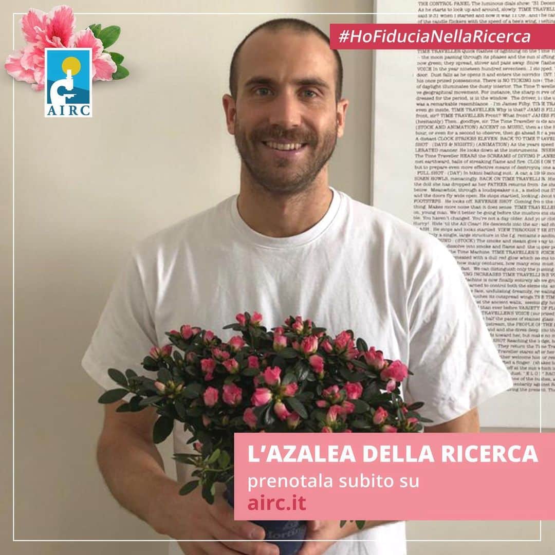 ロレンツォ・デ・シルヴェストリのインスタグラム：「L’Azalea della Ricerca di Fondazione AIRC torna per la Festa della Mamma! Per la prima volta in trentasei anni non sarà distribuita in piazza dai volontari ma si potrà ricevere direttamente a casa ordinandola ora su Amazon.it (oppure INFO su airc.it) Un fiore colorato per festeggiare tutte le mamme anche stando lontani, un fiore prezioso per sostenere il lavoro dei 5.300 ricercatori AIRC impegnati a rendere i tumori che colpiscono le donne sempre più curabili. Una donna su tre riceverà una diagnosi di cancro nel corso della vita: solo lo scorso anno sono state 175 mila in Italia. La ricerca non si può fermare, è un’alleata preziosa per tutte le donne come testimoniano i risultati raggiunti per la cura di molti tumori grazie a diagnosi sempre più precoci e terapie personalizzate, più efficaci e meglio tollerate per tutte le pazienti. Abbracciamo tutte le mamme e tutte le donne con L’Azalea della Ricerca, un regalo che ci avvicina anche stando lontani. Facciamolo subito!  PRENOTATE ORA LA VOSTRA AZALEA SU AMAZON.IT 💙🙏🏻🔬 #azaleadellaricerca #hofiducianellaricerca #AIRC」
