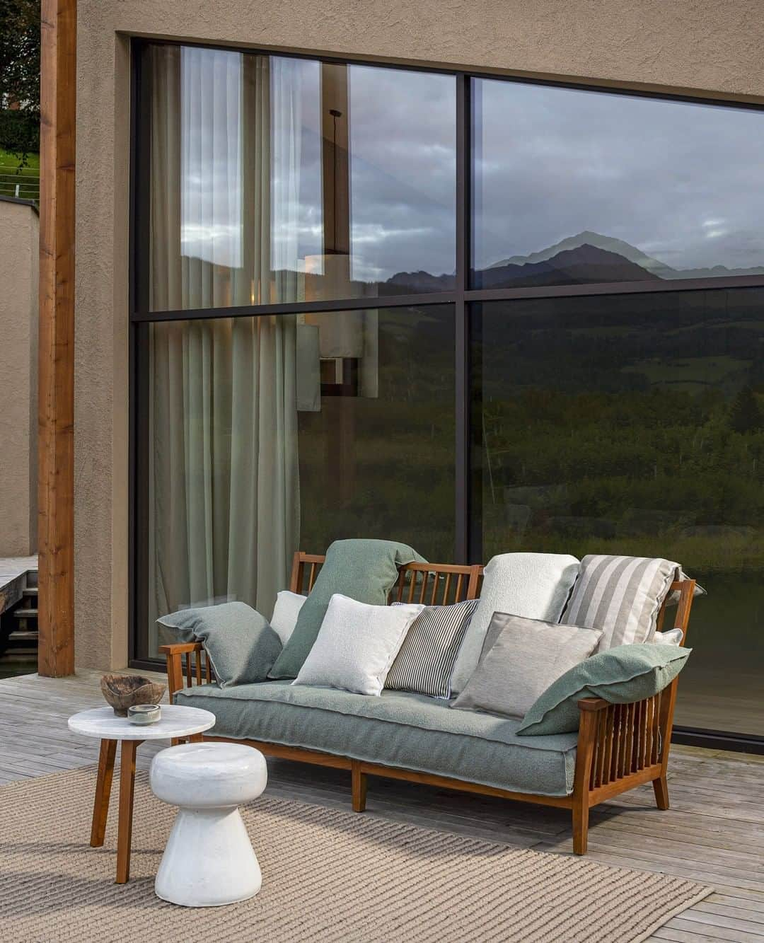 ジェルバゾーニさんのインスタグラム写真 - (ジェルバゾーニInstagram)「#GervasoniOutdoor ☀️ Discover the new collection INOUT 700:⁠ The warm tones and shades of Iroko offer the collection a natural elegance. The sofas, armchairs and rocking chair are enveloping and comfortable thanks to the high seat cushions, squared like mattresses, and the soft back cushions.⁠ .⁠ .⁠ .⁠ .⁠ #Gervasoni #Gervasoni1882 #GervasoniOutdoor #PaolaNavone #outdoorfurniture #outdoorliving #furniture #furnituredesign #gardenfurniture #outdoordesign #outdoor #outdoordecor #interiordesign #homedecor #design #patiofurniture #garden #architecture #luxuryfurniture #patio #outdoorlivingspace #outdoors #teakwood #livingroom  #homedesign #instadesign #instagood #interioraddict #style」4月30日 2時01分 - gervasoni1882