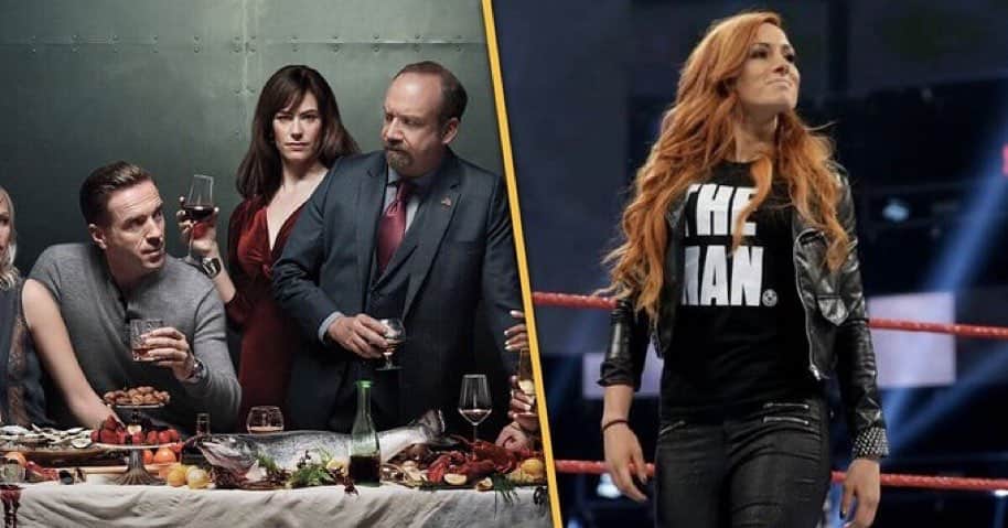 レベッカ・ノックスのインスタグラム：「As a fan of @sho_billions , I am very excited to announce that I will be appearing in the season premiere this Sunday 5/3 on @showtime .」