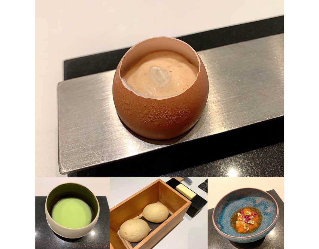 百合華さんのインスタグラム写真 - (百合華Instagram)「京都丸太町にあるミシュラン一つ星のフレンチ『Reine des pres』にてランチタイム🍽💕 ﻿ ﻿ この日は小雨がパラついていたけれどまるで清々しい草原にいるかのような、目にも鮮やかなランチコースをいただく事ができました🍀﻿ ﻿ メインには丁寧に低温調理されたとっても柔らかい鹿肉のロースト✨﻿ ﻿ 全てのお料理に中原シェフの独創性や繊細さを感じられ、食材に対する愛情や拘りなども味わえる素敵なひとときで御座いました❤️ ﻿ ﻿ #japan﻿ #日本﻿ #kyoto ﻿ #京都﻿ #丸太町﻿ #michelinstar ﻿ #michelin1star ﻿ #ミシュラン一つ星 ﻿ #reinedespres﻿ #レーヌデプレ ﻿ #フレンチ﻿ #lunch ﻿ #ランチ﻿ #独創性﻿ #繊細﻿ #食材﻿ #愛情﻿ #拘り﻿ #鹿肉﻿ #低温調理﻿ #ロースト﻿ #清々しい﻿ #草原﻿ #目にも鮮やか ﻿ #lunchtime ﻿ #ランチコース﻿ #美食﻿ #美食家﻿ #aumoグルメ﻿」4月30日 14時36分 - yurika.lovelily