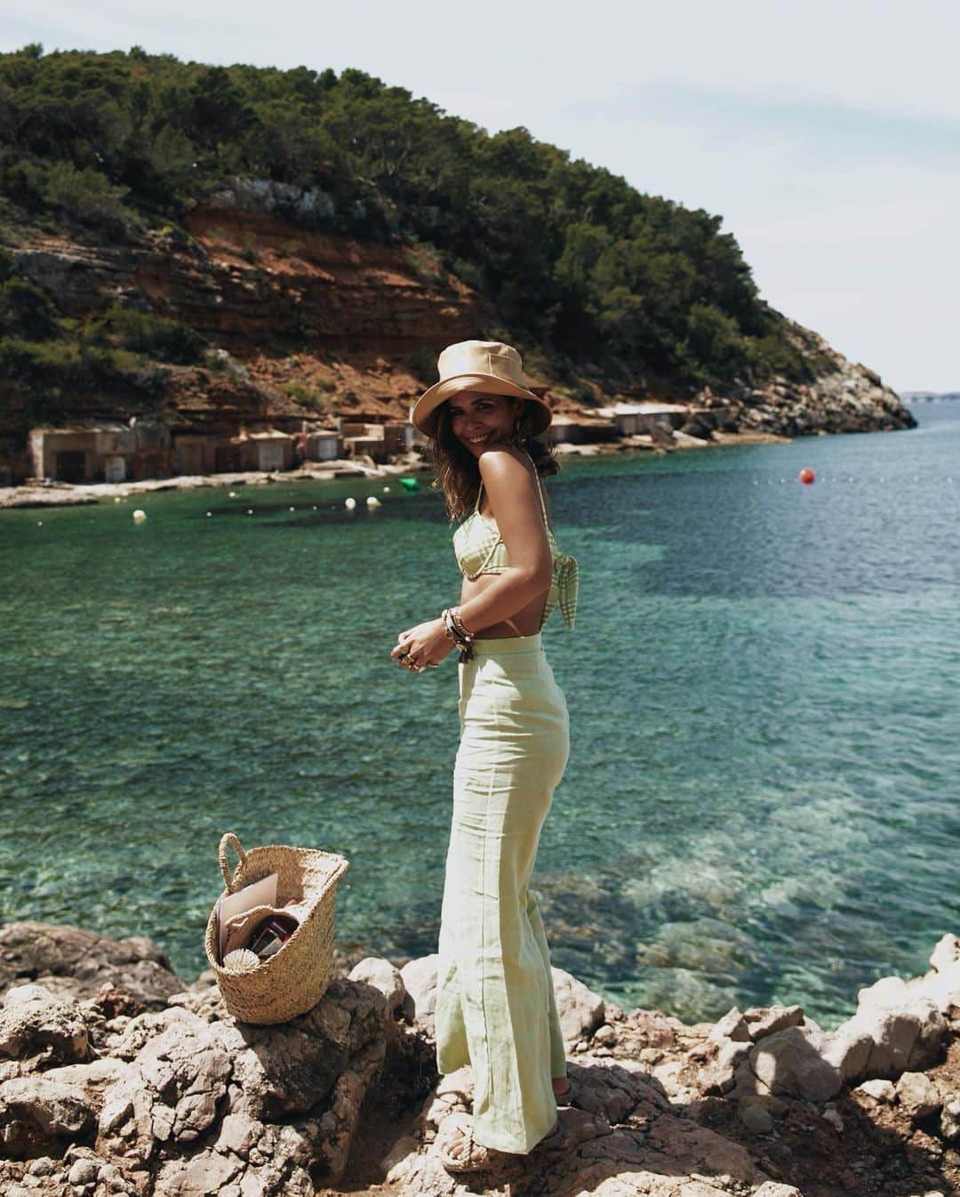 のインスタグラム：「A postcard from past summer in Ibiza!」